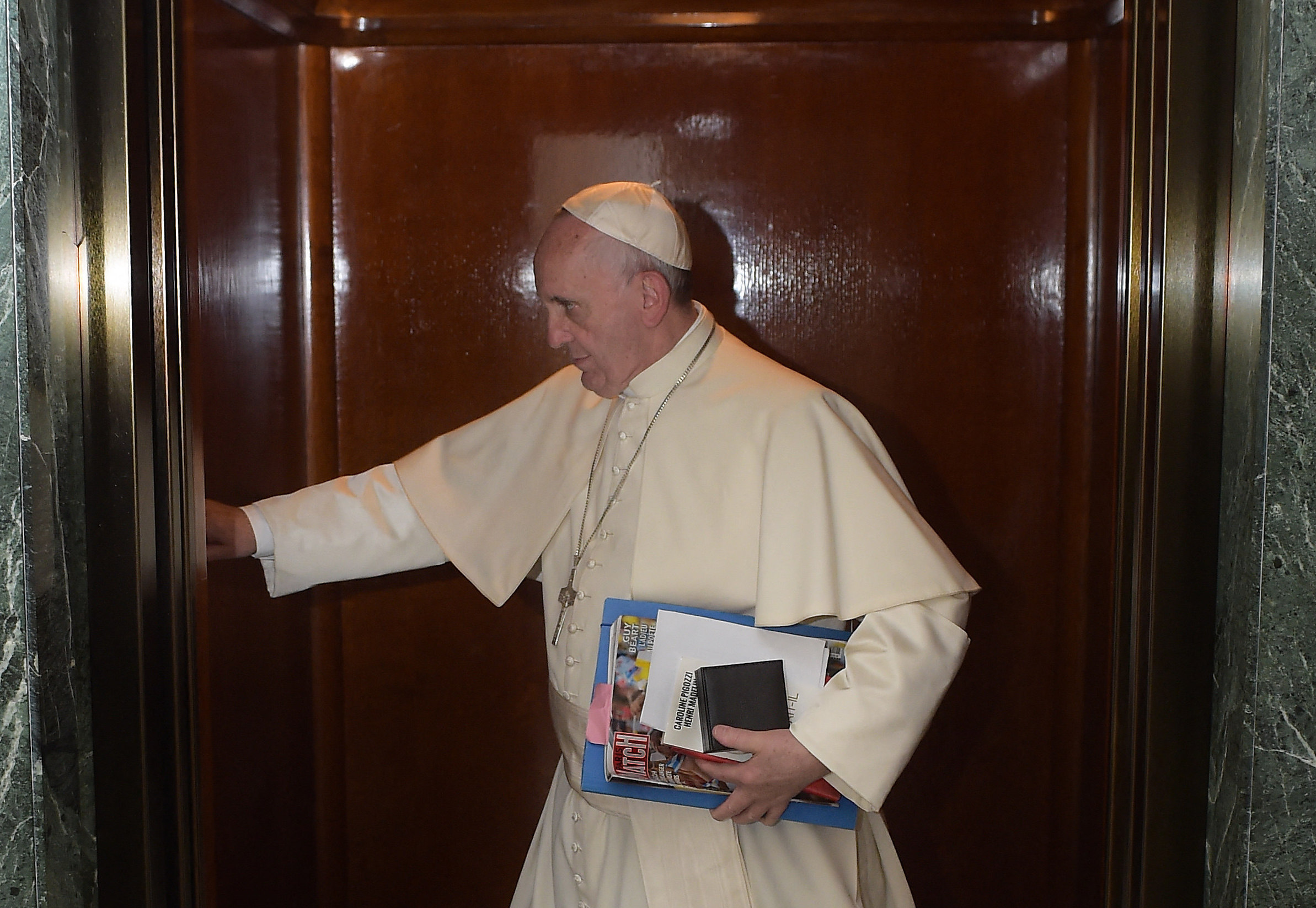 The Pope Got Trapped In A Lift For 25 Minutes, Proving God Works In Mysterious Ways