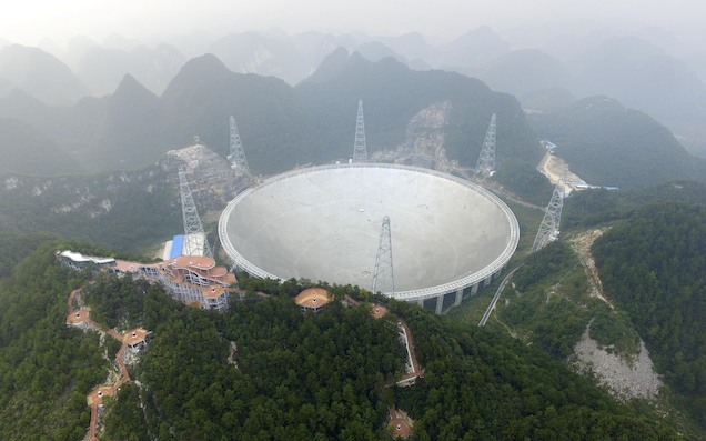China’s Biggest Radio Telescope Has Been Picking Up Heaps Of Mysterious Space Signals