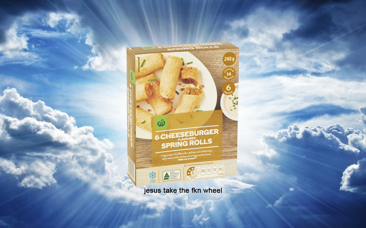 Excuse Me, But You Can Buy Cheeseburger Spring Rolls At Woolies Now