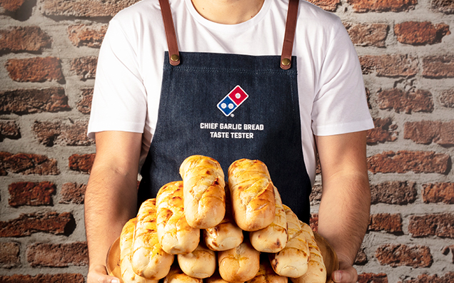 Domino’s (Yes) Wants To Pay You (YES) To Eat Garlic Bread For Them (YES!!!)