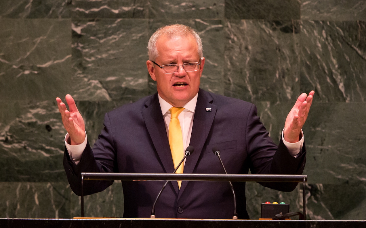 Morrison Channels Trump And Lays Into Young Climate Activists & The Media