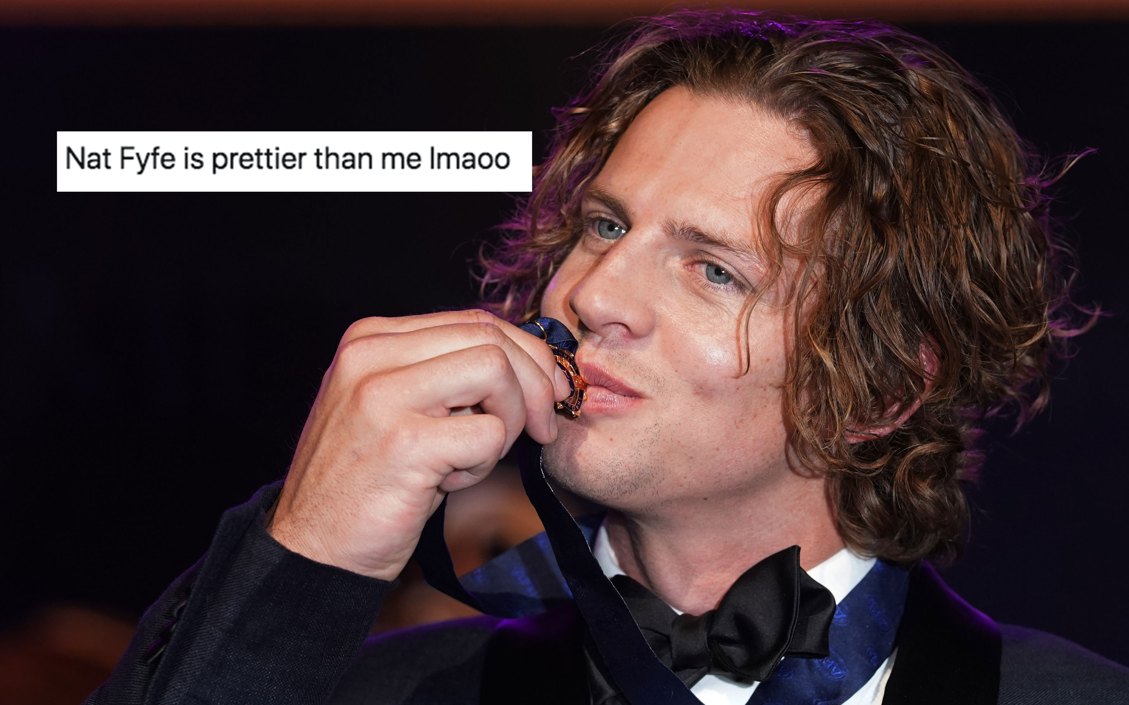 Nat Fyfe Won The Thirst Vote Last Night, Which Is More Important Than Any Brownlow