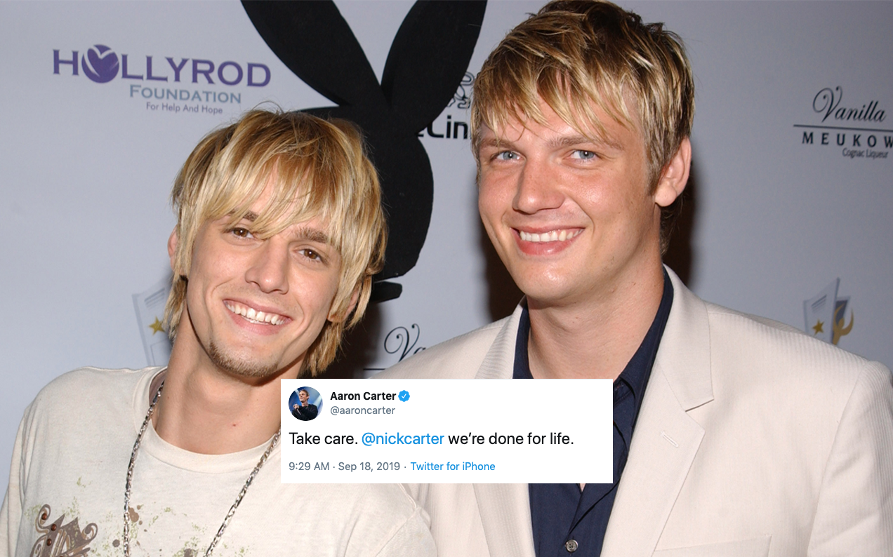 Nick Carter’s Served Little Bro Aaron With A Restraining Order, Citing “Alarming Behaviour”