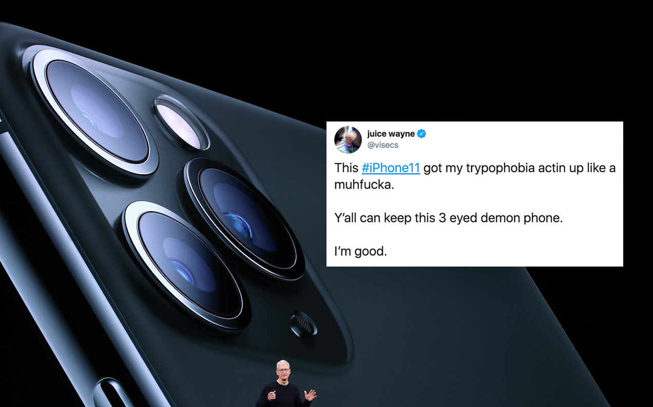 Trypophobes Want To Send The New iPhone 11 And Its Tiny Holes Back To Hell