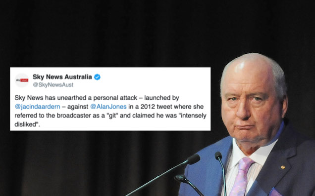 News Corp Has Its Cranky Pants On Because Jacinda Ardern Mildly Insulted Alan Jones In 2012