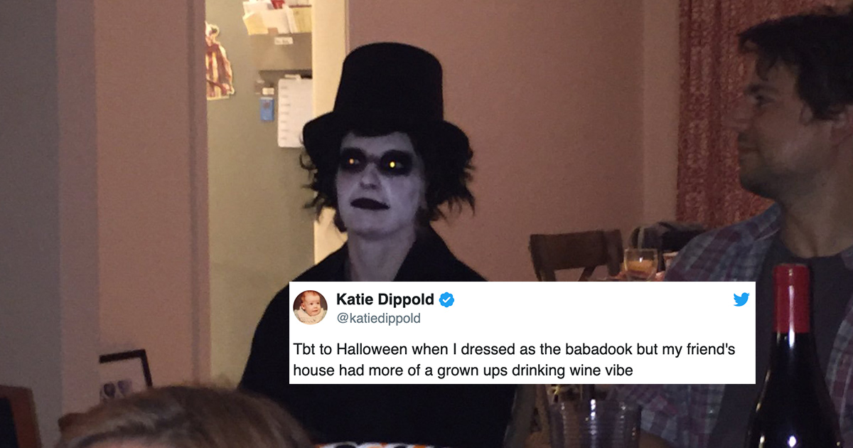 A Tribute To The Babadook Halloween Mishap That Goes Viral Every Year