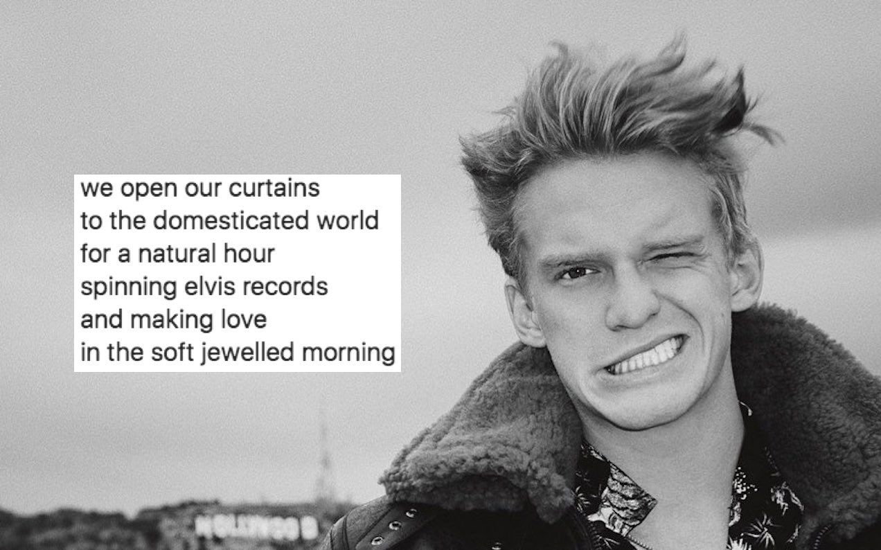 Cody Simpson Is Pumping Out Insta Poetry About Miley Like A Horny Rupi Kaur
