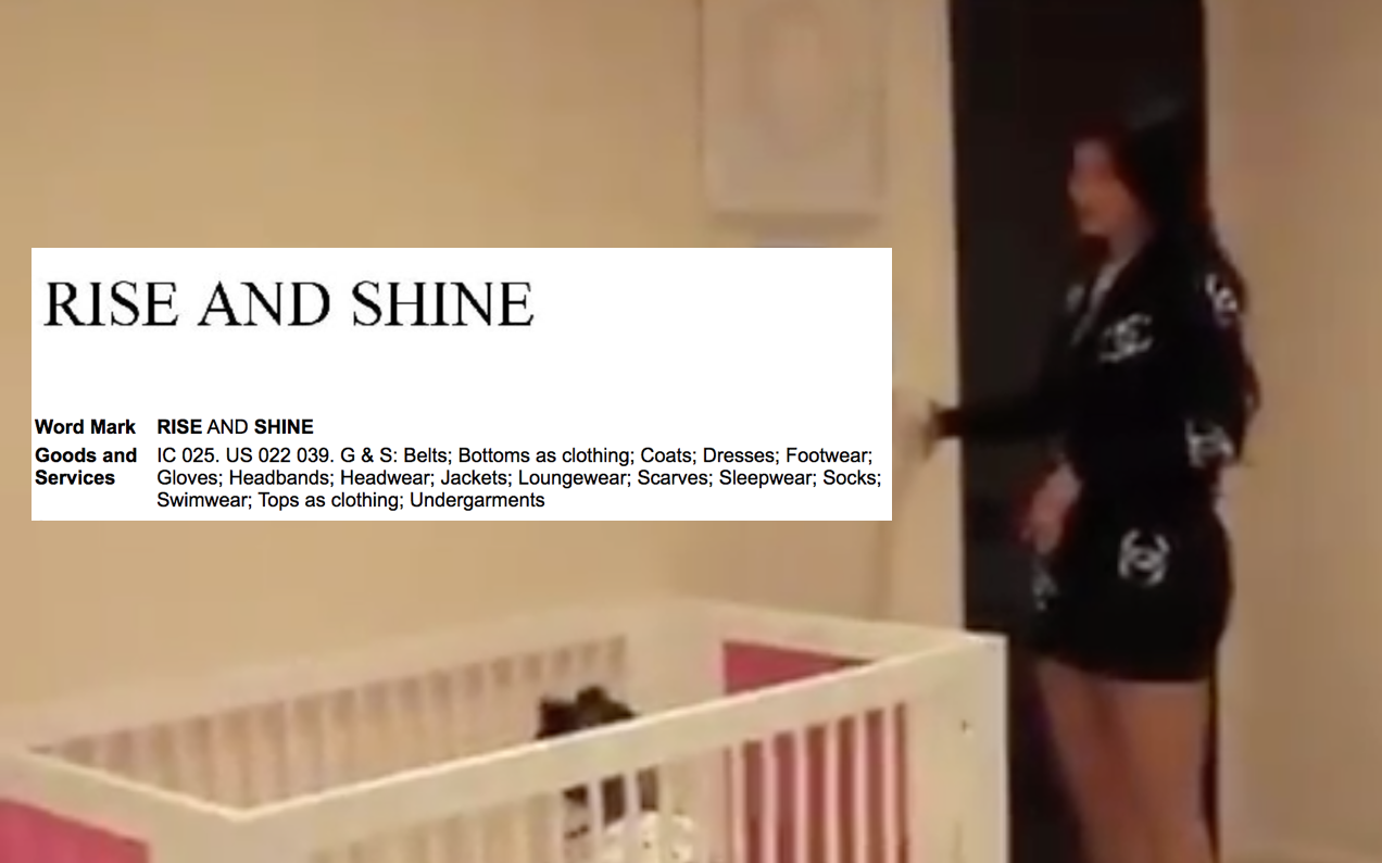 Good Morning To Kylie Jenner, Who Has Successfully Trademarked “Rise And Shine”