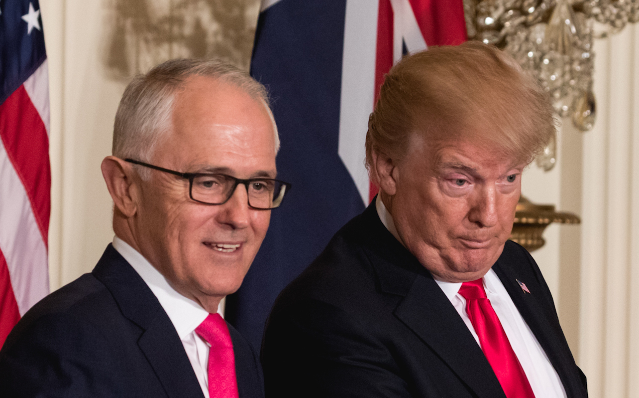 Trump Is Reportedly Blaming New Nemesis Malcolm Turnbull For The Russia Shit