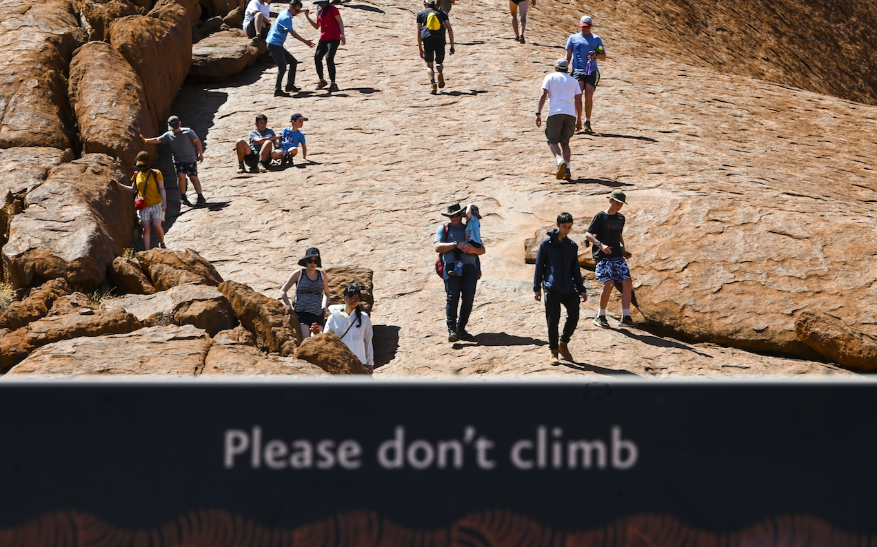 Uluru’s Traditional Owners Are Awaiting The “Magic Moment” The Last Climber Finally Racks Off