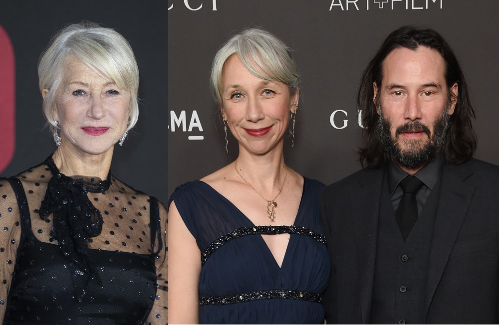 Helen Mirren Is Flattered That People Keep Confusing Her For Keanu Reeves’ Girlfriend