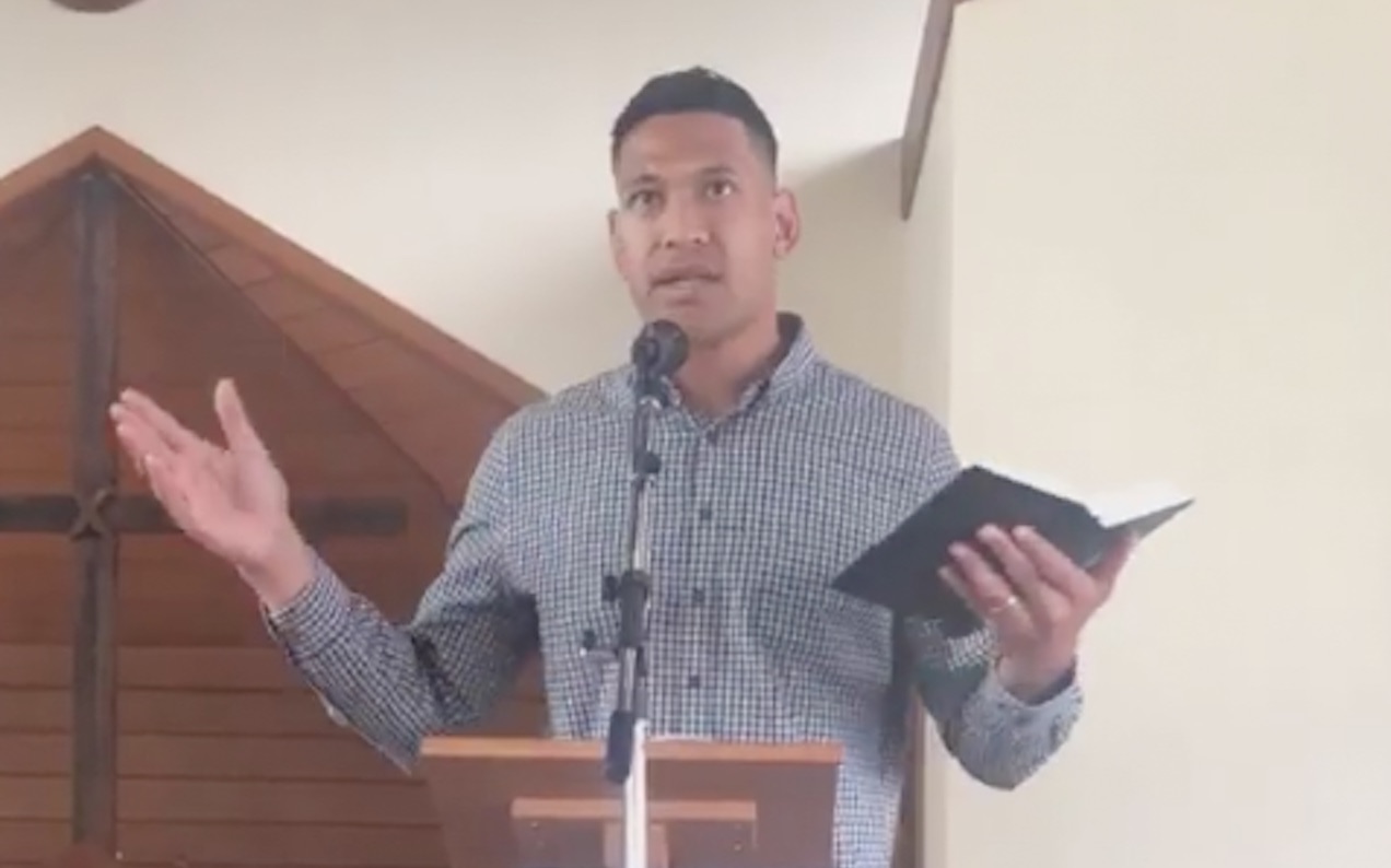 Of Course Israel Folau Blames The Bushfires On Abortion And Same-Sex Marriage
