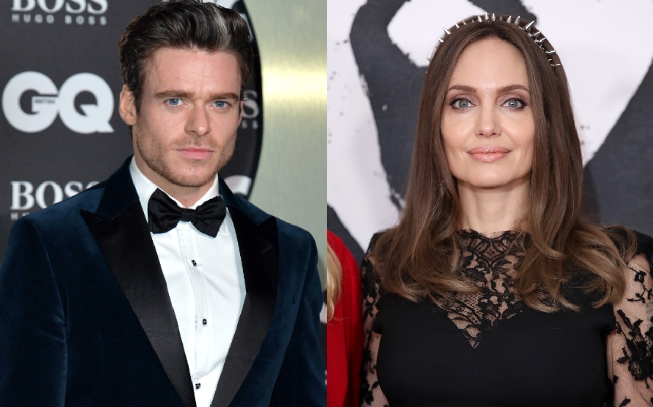 Richard Madden & Angelina Jolie Reportedly Evacuated Off ‘The Eternals’ Set Bc Of A Nazi Bomb