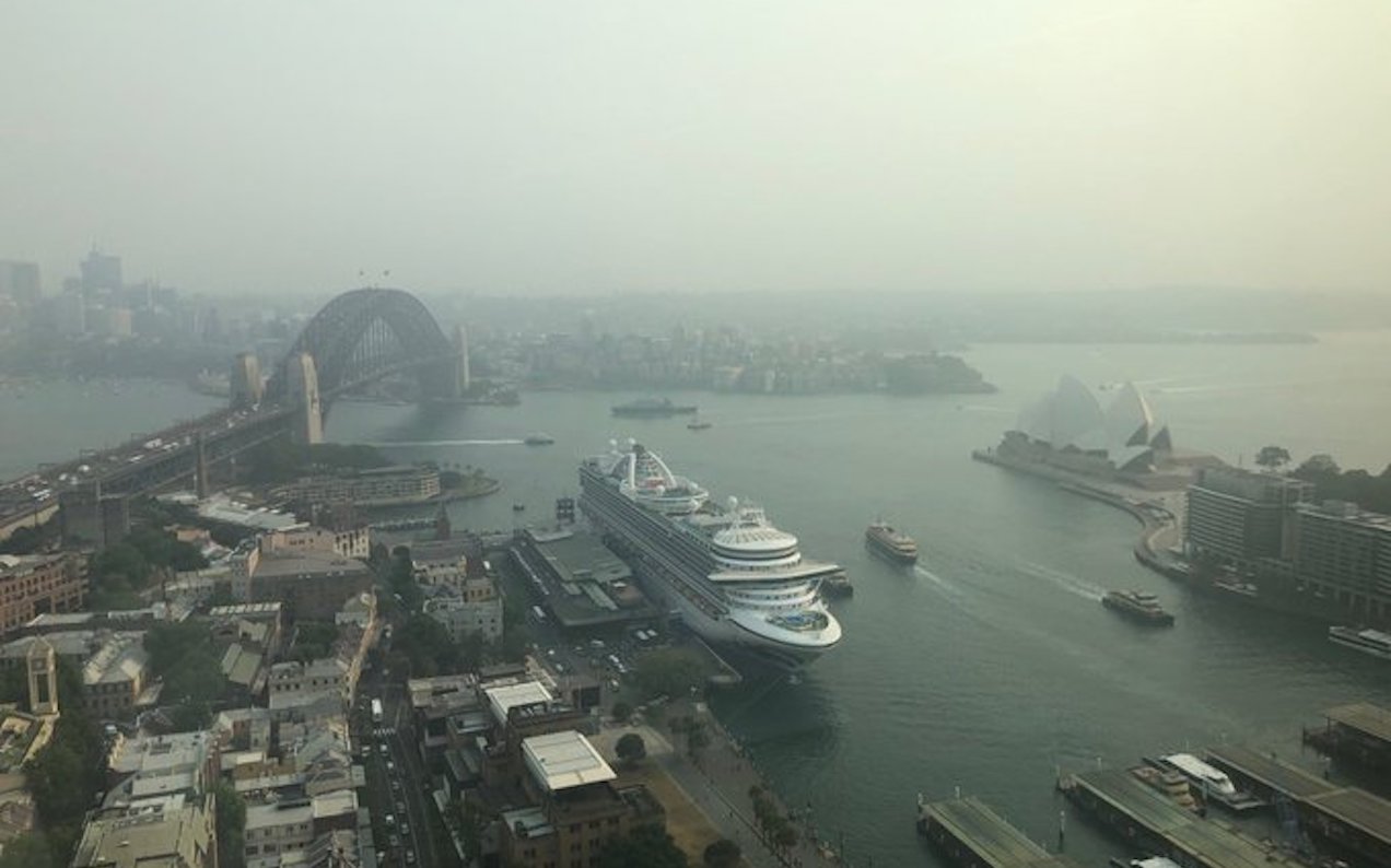 Sydney Has The Ninth-Worst Air Quality In The World Today, Just Above Mumbai