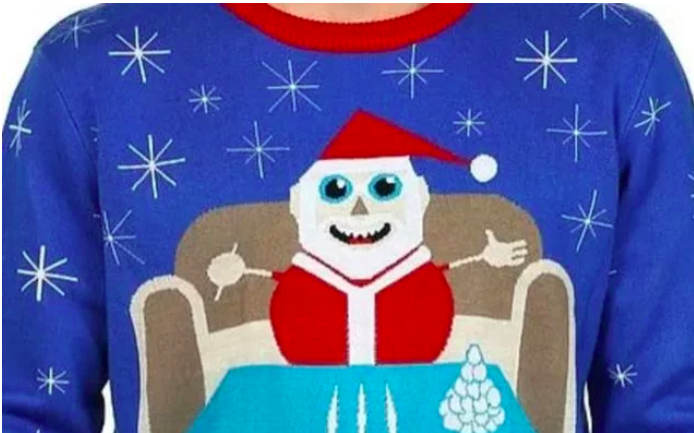It’s A Fkn Christmas Miracle ‘Coz Amazon Is Now Selling That Amazing Cocaine Santa Sweater