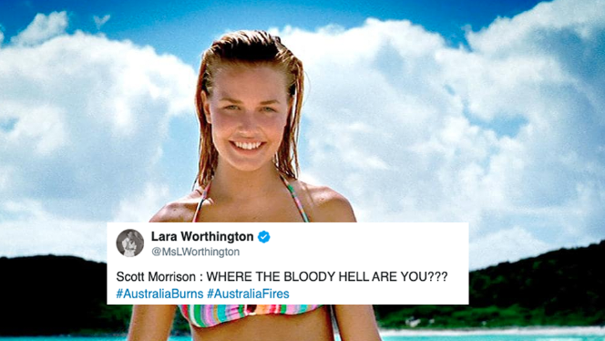 OI SCOTT MORRISON: Even Lara Worthington, National Treasure, Has Spoken