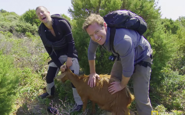 Whomst Among You Wants To See Armie Hammer Suck Milk From A Goat’s Teat