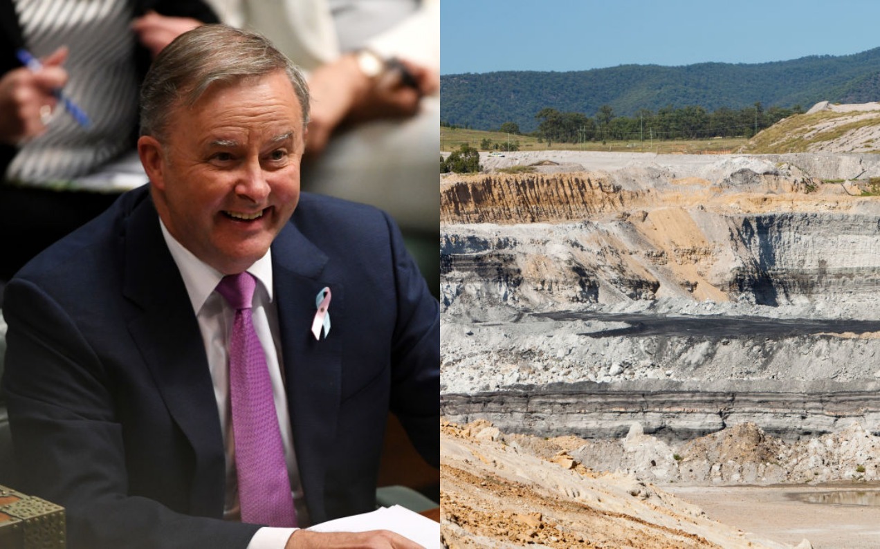 Anthony Albanese Bravely Announces He Has No Plans Whatsoever To Phase Out Coal