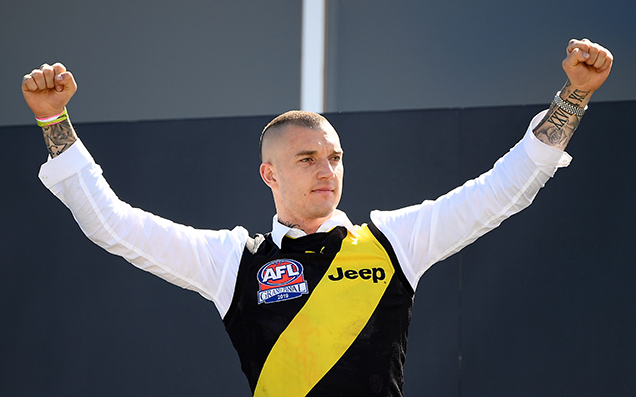 Dustin Martin, Undisputed Off-Season King, Has Finally Picked His Car Up From The MCG