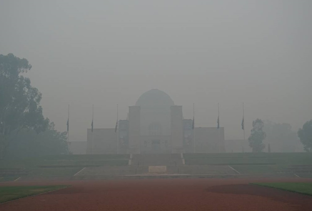 Canberra’s Air Quality Is The Worst In The World Today And The City Is A “Ghost Town”