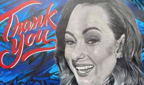 Aussie Angel Celeste Barber Has Been Honoured With A Mural In Melbs & She Bloody Deserves It