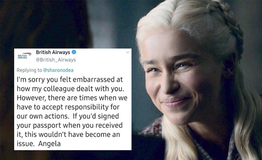 Angela From British Airways Doesn’t Give A Fuck & The Internet Is Rallying Around Her