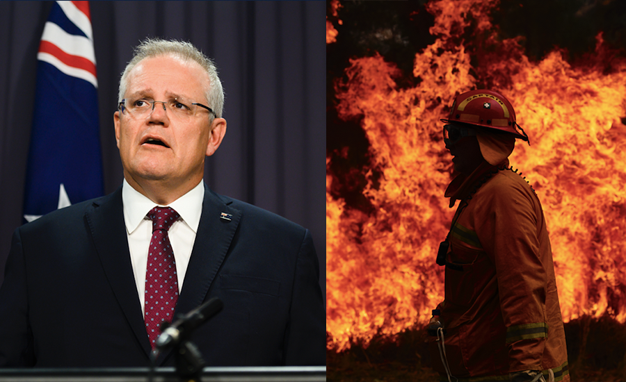 Morrison Pulls Finger Out Of Sphincter & Pledges $2 Billion For Bushfire Recovery Fund
