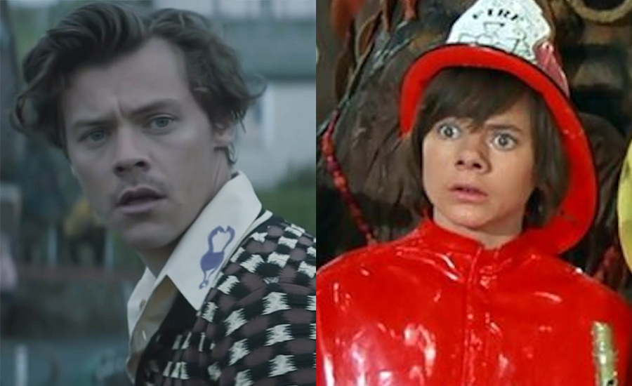 I’m Convinced Harry Styles Time-Travelled To Present Day From The 1960s Set Of ‘H.R. Pufnstuf’
