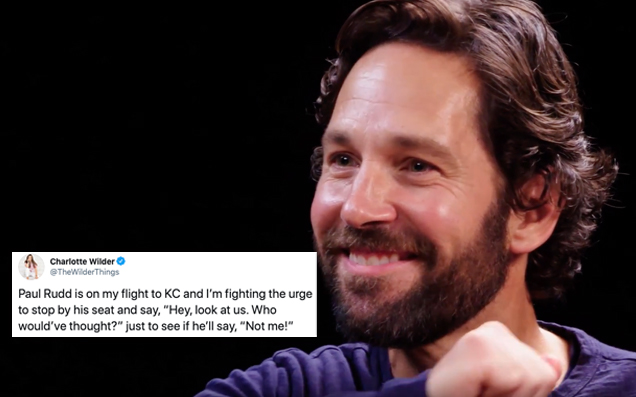 Paul Rudd Is Leaning All The Way In On His Own ‘Hot Ones’ Meme & Who Would’ve Thought