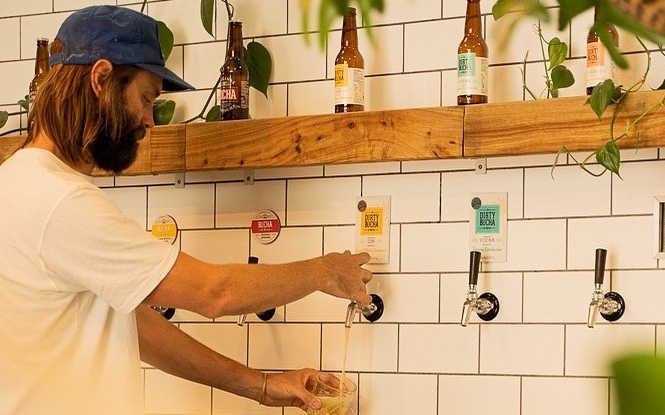 Excuse Me, But How Did I Just Find Out There’s A Literal Alcoholic Kombucha Bar In Byron