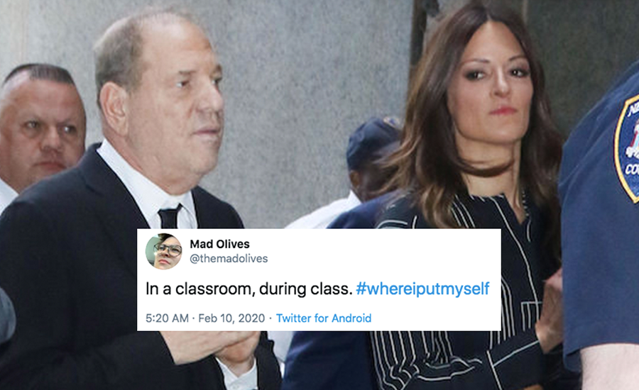 #WhereIPutMyself Goes Viral After Lawyer For Weinstein Gives Fkd Victim-Blaming Interview