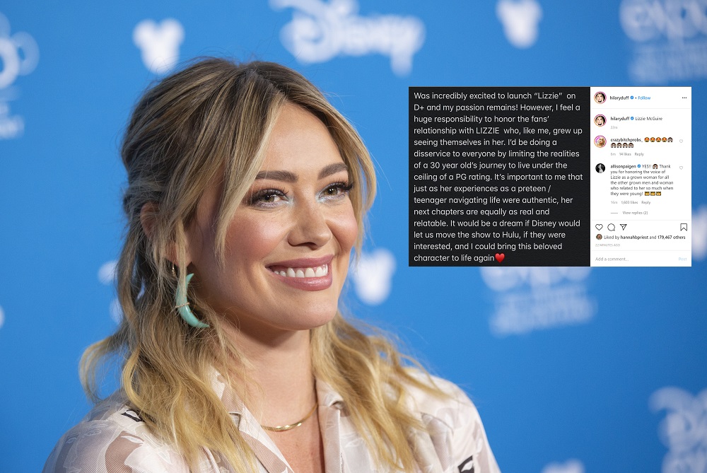 Hilary Duff Dropped A Big Block Of Text On The ‘Lizzie McGuire’ Revival So That Ain’t Good