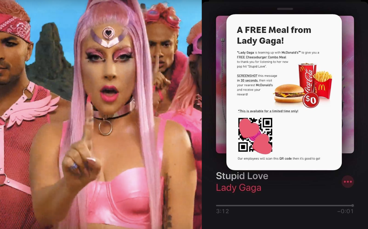 Lady Gaga Stans Are Promising Free Macca’s, AirPods & iPhones For Streaming “Stupid Love”