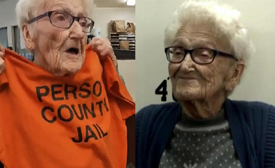 US Lady Gets Jailed On 100th Birthday, Fulfils Goal To End Up In The Slammer