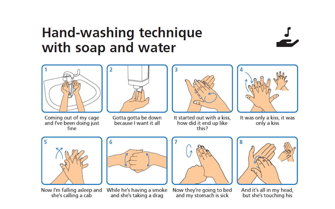Pair Your Favourite Tunes With Handwashing Know-How At This Slick New Site