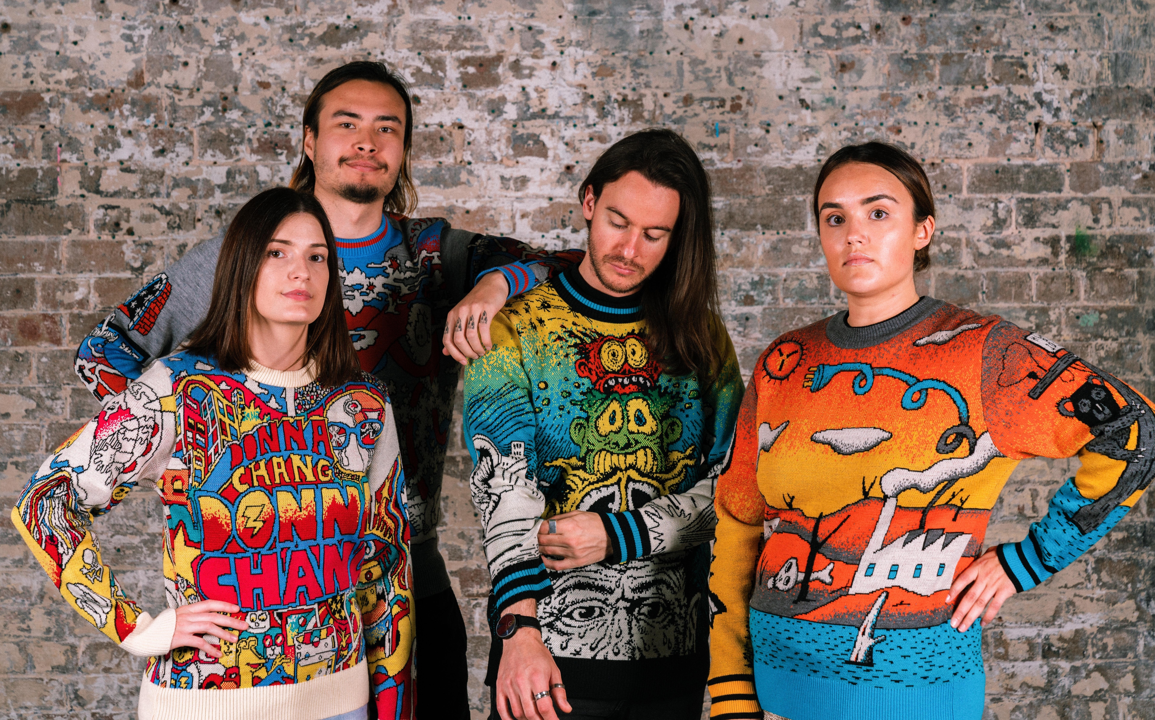 These Punk-Tinged Sweaters Are Knitted By Aussies & I Guess This Is Growing Up
