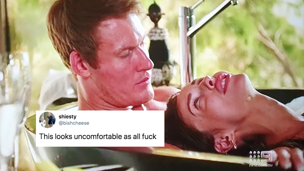 ‘MAFS’ Twitter Agrees: Lizzie Should Call A Chiropractor After That Awkward Bath Position