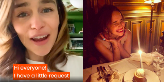 Emilia Clarke Is Gonna Host A Virtual Dinner With 12 Lucky Fans Who Donate To COVID Relief