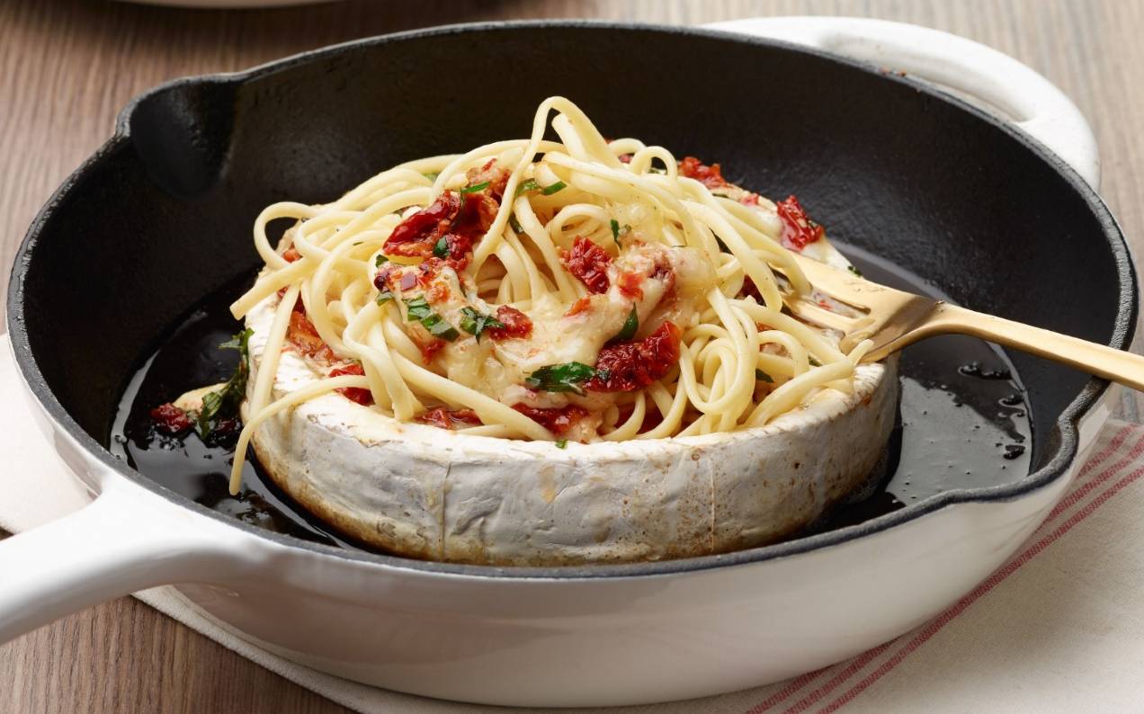 Heads Up Syd & QLD, You Can Cop A Whole Kilo Wheel Of Brie Cheese Pasta To Your Front Door