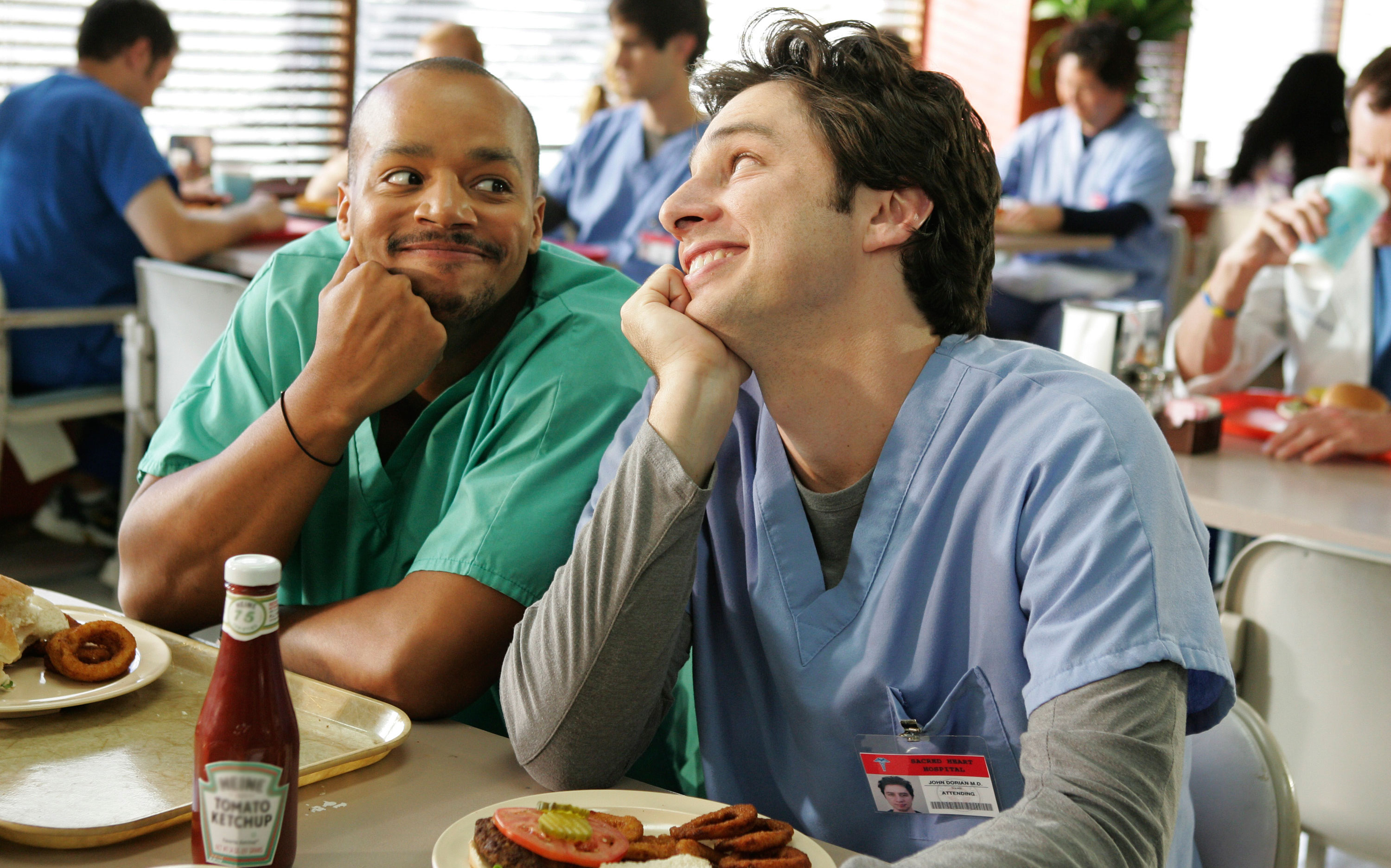 Zach Braff & Donald Faison Have Finally Launched Their Glorious ‘Scrubs’ Rewatch Podcast
