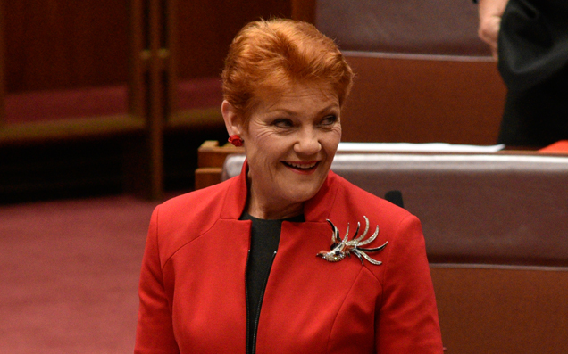 Pauline Hanson Wants To Lie Down In A Paddock Today & She’s Dared The Cops To Fine Her