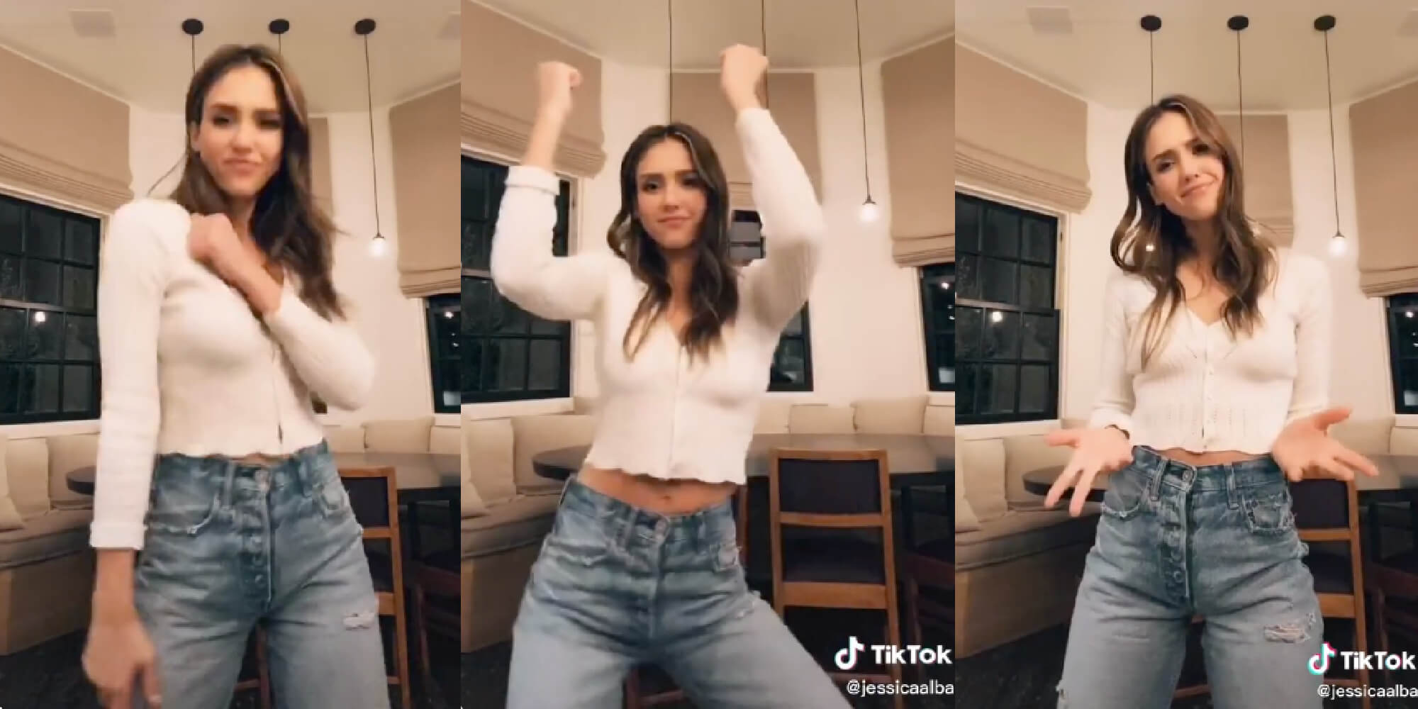 Jessica Alba Is Busting Out Her ‘Honey’ Dance Moves On TikTok & It’s ICONIC