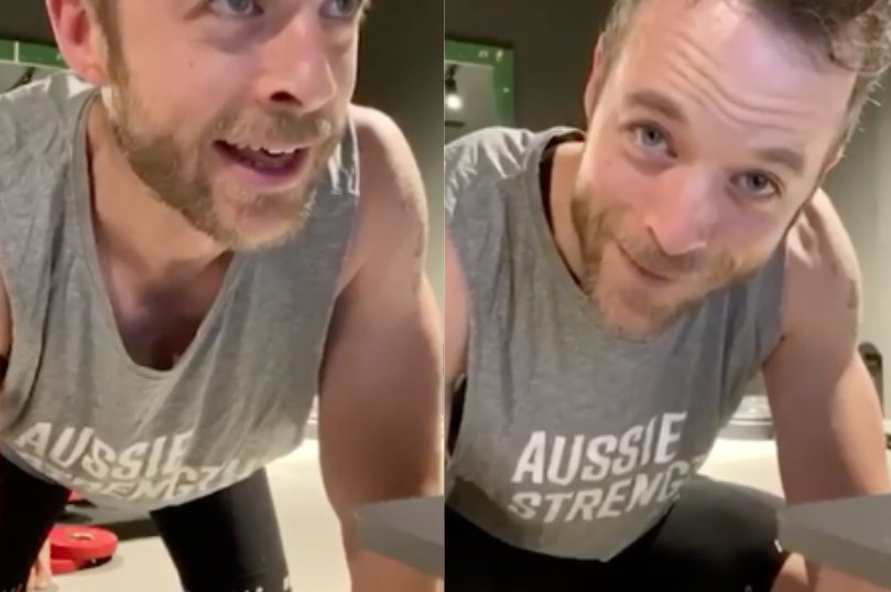 Hamish Blake Was Kicked Out Of A F45 Class On Zoom After 2 Mins & Yeah, Fair Enough