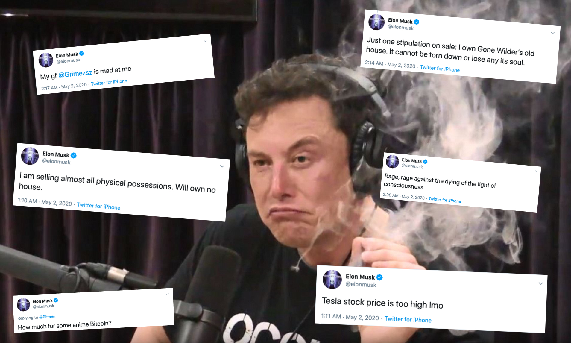 Tesla Stocks Plummet $14B After Elon Musk’s Recent Twitter Shit-Posting Marathon