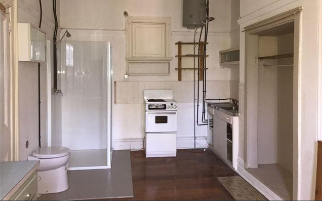 Gaze In Quiet Awe At This $285pw Sydney Rental With No Wall Between Toilet And Kitchen