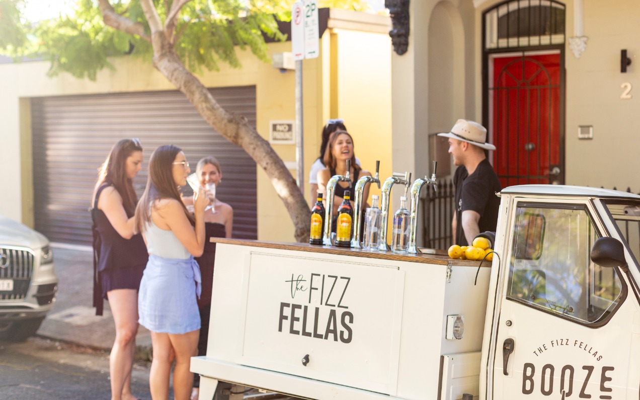 This Cocktail Bar Cart Making Its Way Around Sydney Is Your Next Socially Distanced Group Hang