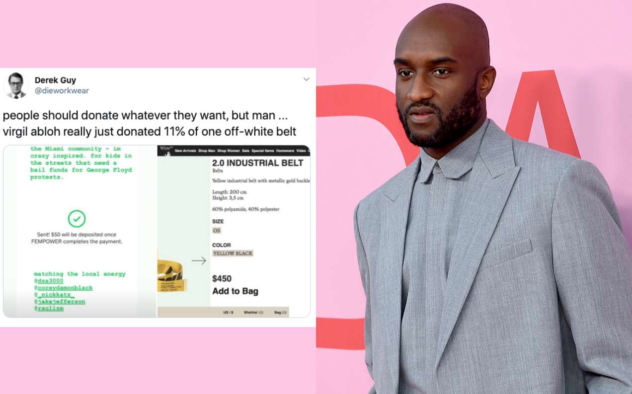 Off-White Founder Virgil Abloh Apologises After Huge Backlash To His $50 Bail Donation