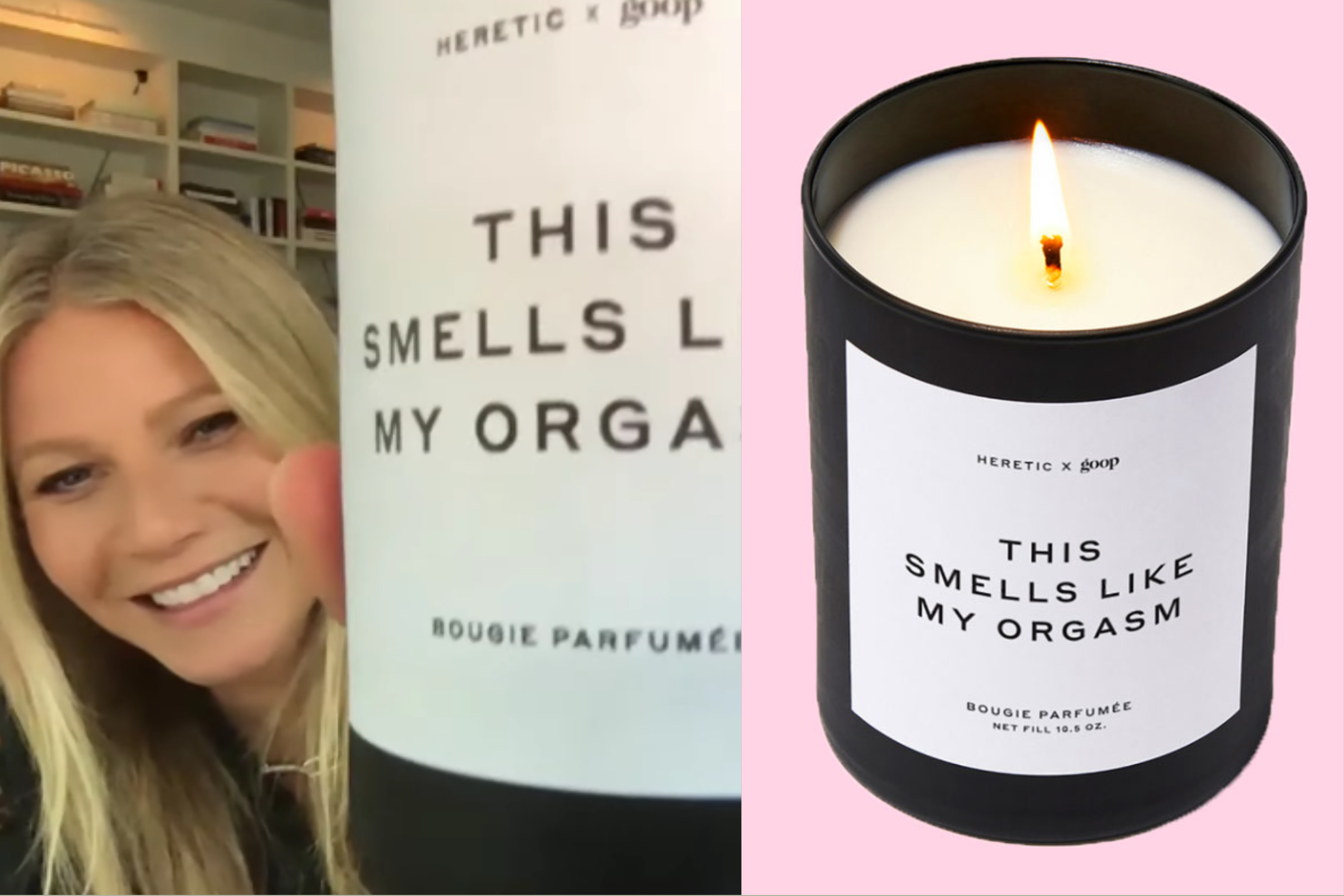 Goop Has Released A New Orgasm Candle, Which Will Look Lovely Next To The Vagina Candle
