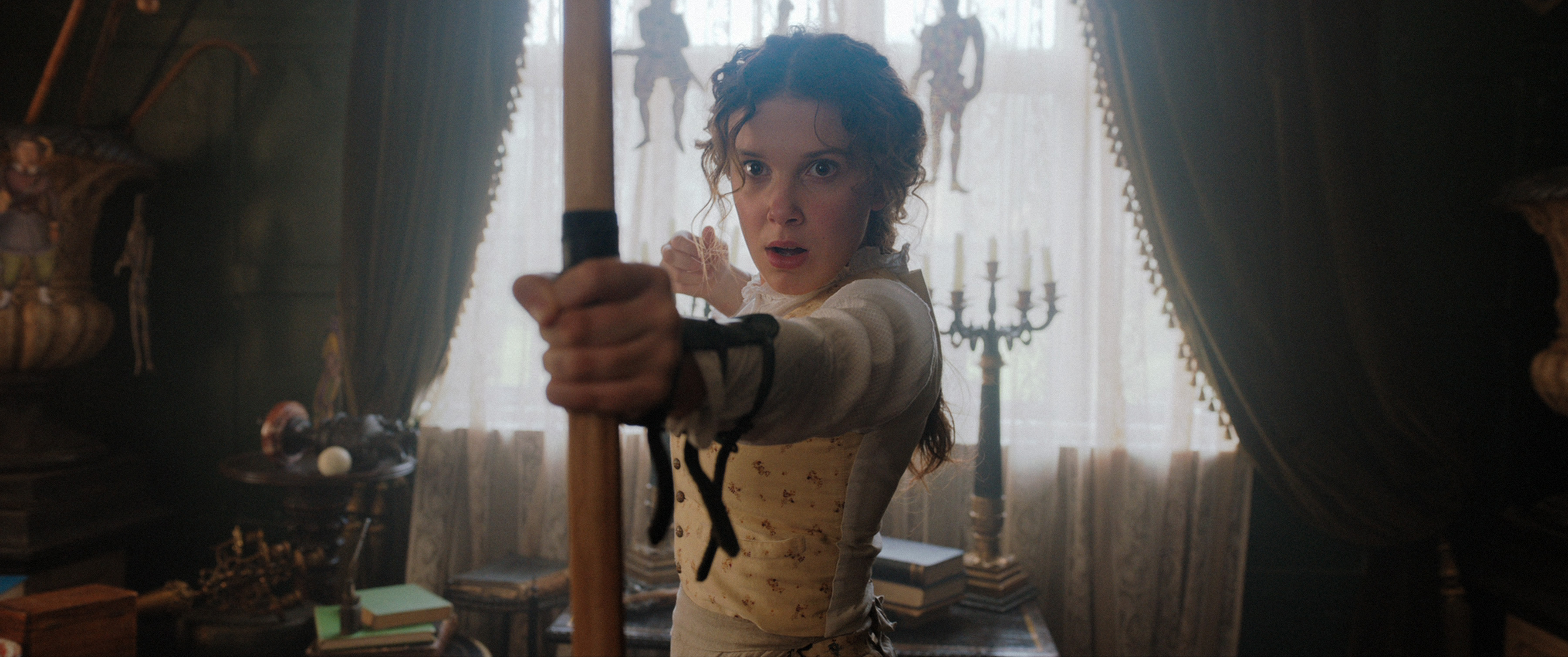 Here’s Your First Look At Millie Bobby Brown As Enola Holmes & The Game Is Truly Afoot