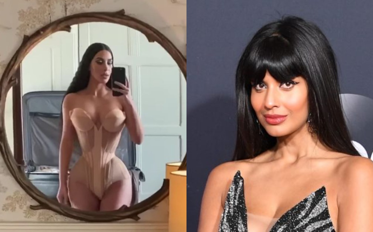Jameela Jamil Explains Why She’s Not Calling Out This Kim K Pic Despite A “1000 DMs” To Do So